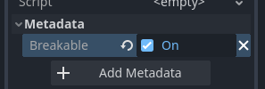 check on breakable metadata field